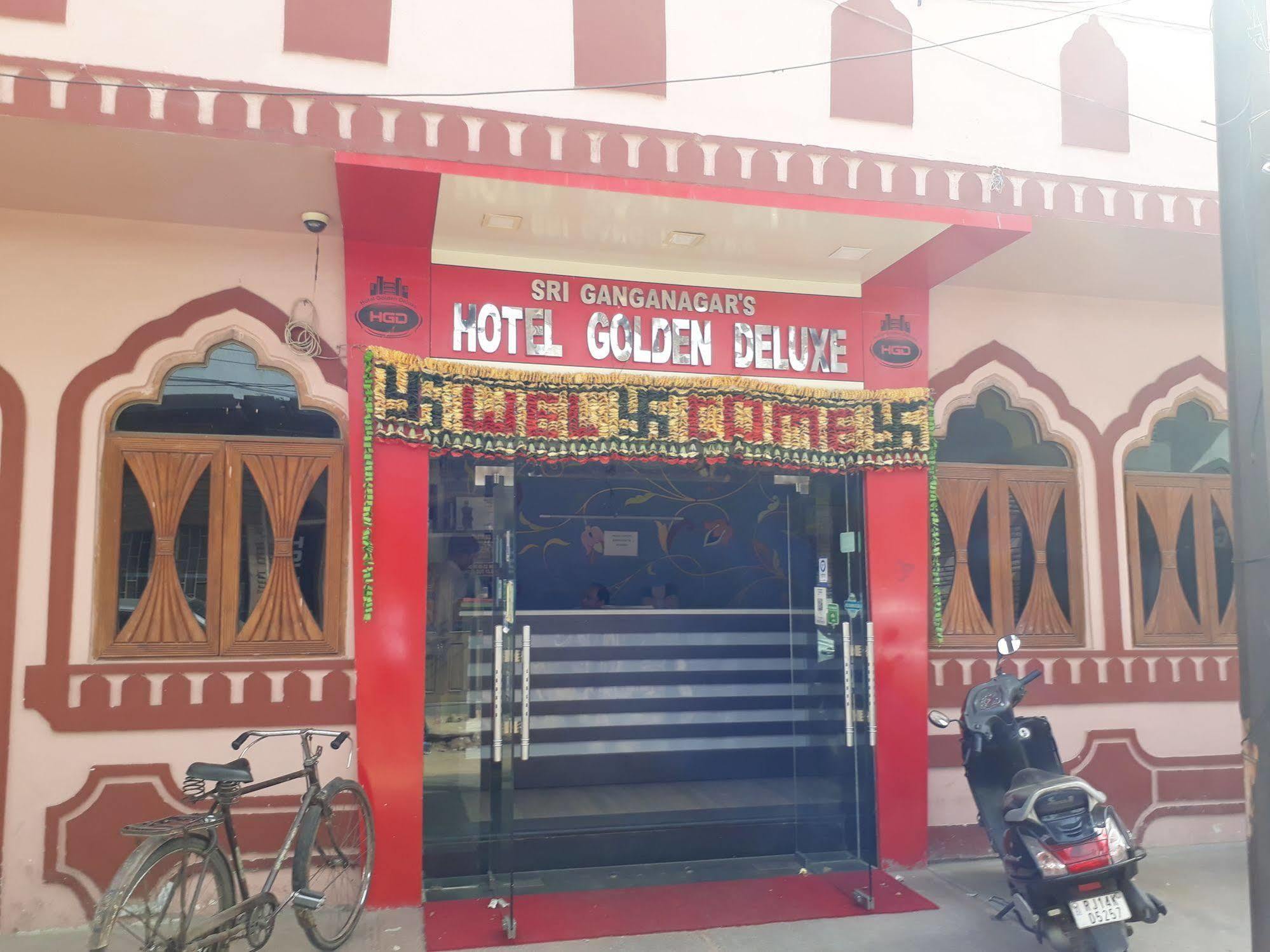 ג'איפור Hotel Golden Deluxe מראה חיצוני תמונה